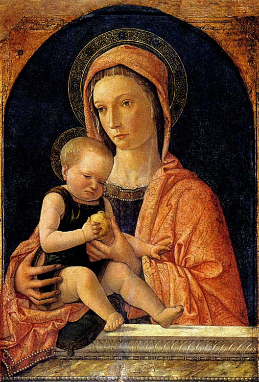 Photo:  Giovanni Bellini, Madonna and Child, ca.1460